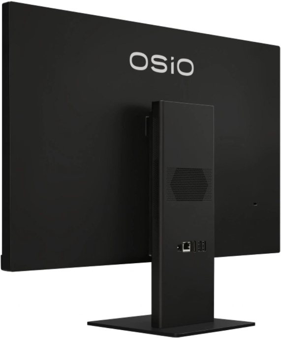 Моноблок Osio BaseLine B240i-024b 23.8" Full HD i3 1115G4 3 16Gb SSD512Gb UHDG без ОС GbitEth WiFi BT 84W Cam черный 1920x1080 RUS