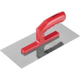 Гладилка из нержавеющей стали, 280 х 130 мм, зеркальная полировка, пластмассовая ручка MATRIX 86776