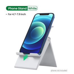 Подставка регулируемая UGREEN LP247 80704 Adjustable Portable Stand для телефонов и планшетов. Цвет: белый
