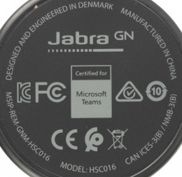 Гарнитура Jabra Evolve 20 MS Stereo, для контактных центров, накладные, проводные, черный [4999-823-109]