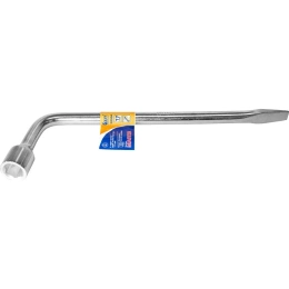 Баллонный Г-образный ключ 17мм с монтажной лопаткой KRAFT Master KT 700594