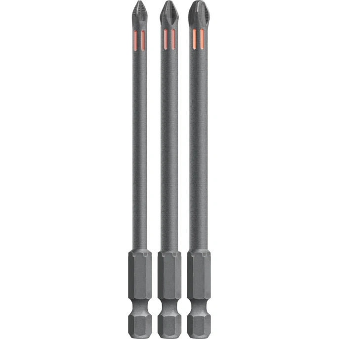 Набор бит kwb TORSION 3 шт, PH1, PH2, PH3, 100 мм 123040
