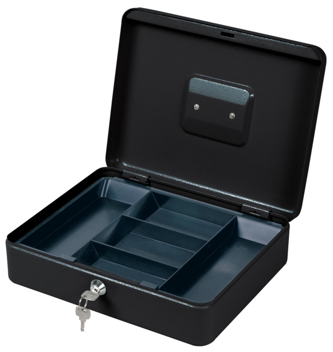 Ящик для денег Cactus CS-CB-004 90x300x240 ,  графитовый