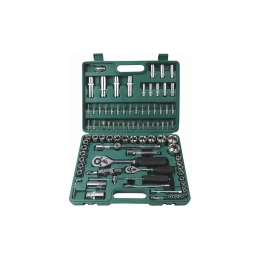 Автомобильный набор инструмента FIT 94 шт. CrV 1/2+1/4 65214