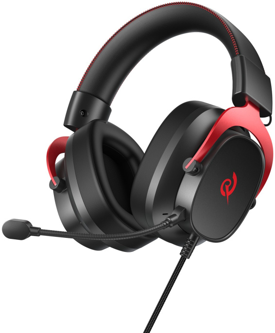 Гарнитура QCY Heroad VT200 Pro (BH25H8GMA) (40-миллиметровые неодимовые динамики, гибкий съемный микрофон, совместимость с несколькими платформами, прочное металлическое оголовье, разъем: USB-A, длина кабеля: 2 м)