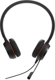 Гарнитура Jabra Evolve 30 II MS, для контактных центров, накладные, проводные, черный [5399-823-309]
