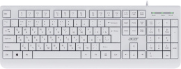 Клавиатура Acer OKW400, проводная, USB, мембранная, белый [zl.kbdee.01b]