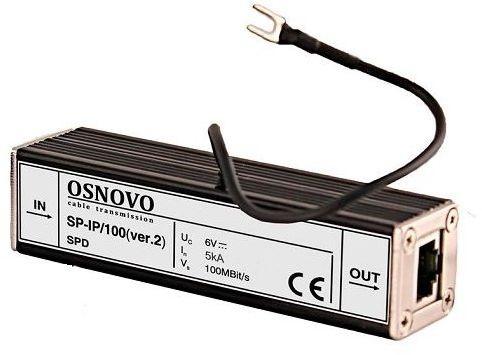 Грозозащита Osnovo SP-IP/100 ver2 (SP-IP/100(VER2))