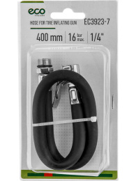 Шланг для пистолета подкачки шин 400 мм 1/4" ECO EC3923-7