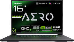 Ноутбук Gigabyte Aero X16 Ryzen AI 9 465 32Gb SSD1Tb NVIDIA GeForce RTX 5070 8Gb 16" IPS QHD+ 2560x1600 без ОС white WiFi BT Cam 4WHN3KZC64DD