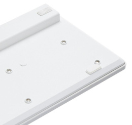 Клавиатура Оклик 500M белый USB slim Multimedia (1061586) кабель 1.5м