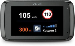 Видеорегистратор с радар-детектором MIO MiVue i85, ГЛОНАСС