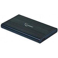 Внешний корпус 2.5" Gembird USB 2.0 SATA металл черный EE2-U2S-5