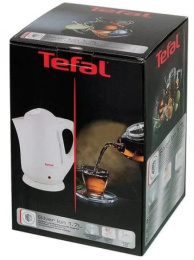 Чайник электрический Tefal Silver Ion BF925132 1.7л. 2400Вт белый корпус: пластик (7211001107)