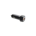 Автомобильный адаптер/блок питания Robiton QCharger/Auto 12-24V + MicroUSB, 1м 15897
