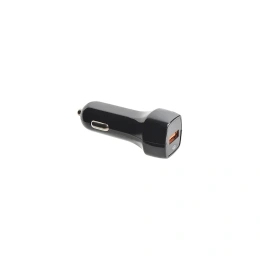 Автомобильный адаптер/блок питания Robiton QCharger/Auto 12-24V + MicroUSB, 1м 15897