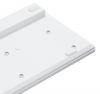 Клавиатура Оклик 500M белый USB slim Multimedia (1061586) кабель 1.5м