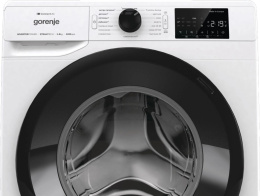 Стиральная машина Gorenje WPNEI82SBSWIFI/C, с фронтальной загрузкой, 8кг, 1200об/мин, с паром, инверторная
