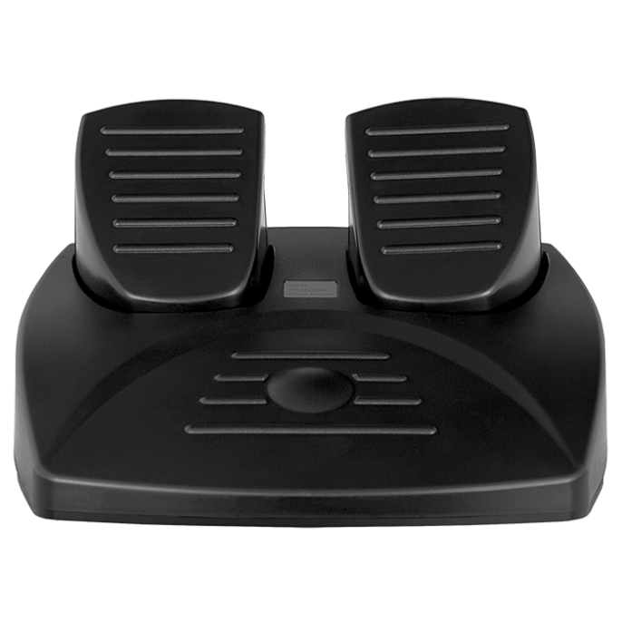Руль SVEN GC-W300 педали, вибро, лепестки, D-pad, 10 кл, резин. вставки, PC