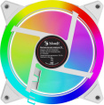 Вентилятор BLOODY BD-CF120ARGB4 120мм, 4-pin, 1600об/мин, 11 - 26 дБ, ARGB, белый, Ret [bd-cf120argb4-wh]