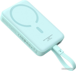 Портативное зарядное устройство Baseus P1002210B333-00 Magnetic Mini Wireless Fast Charge Type-C Edition 10000mAh 30W Peppermint Blue