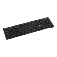 Клавиатура Acer OKW122, проводная, USB, мембранная, черный [zl.kbdee.00c]