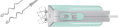 Миксер Bosch MFQ40302, ручной, бирюзовый
