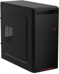 ПК IRU Planio 320A5SEV MT Ath Pro 300GE 3.4 8Gb SSD256Gb Vega 3 FreeDOS GbitEth 400W черный RUS 2166874