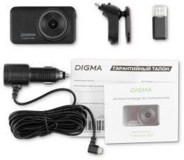 Видеорегистратор Digma FreeDrive 580, черный