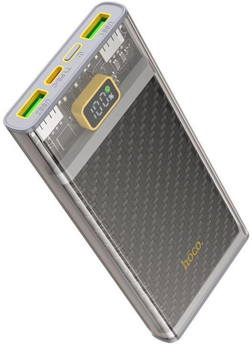 Внешний аккумулятор (Power Bank) Hoco J103 Discovery edition,  10000мAч,  серый [j103 discovery edition gray]