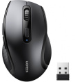 Мышь UGREEN M511 45012 Ergonomic Contoured-Shape Design Wireless Mouse 2.4 GHz - Black 45012_