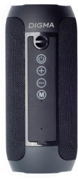 Колонка порт. Digma D-PS1510 черный 10W 2.0 BT 10м 1200mAh