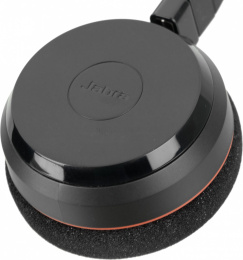 Гарнитура Jabra Evolve 20 MS Stereo, для контактных центров, накладные, проводные, черный [4999-823-109]