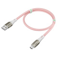 GCR Кабель 1.7m MicroUSB series MERCEDES, PINK NYLON, супер быстрая зарядка, 28/22 AWG, GCR-51955 GCR Кабель 1.7m MicroUSB series MERCEDES, PINK NYLON, супер быстрая зарядка, 28/22 AWG, GCR-51955