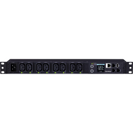 Блок распределения питания PDU CyberPower PDU81005 1U type, 16Amp, plug IEC 320 C20, 8 IEC 320 C13