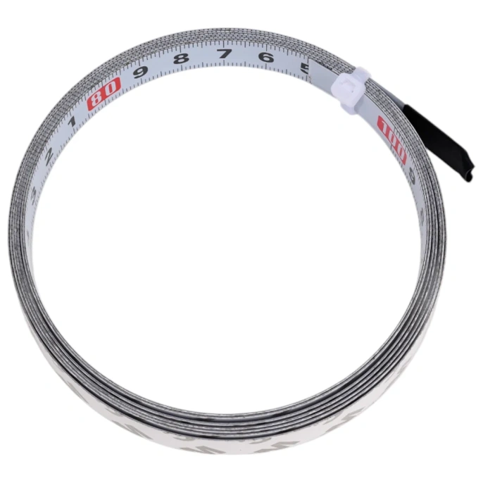 Линейка самоклеящаяся 2 м с двунаправленной метрической шкалой WOODWORK RUL-20G2