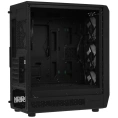 Корпус GameMax Forge MB без БП Черный, ATX, USB3.0,Зак.стекло,4*120мм ARGB вент+конт., пыл.фильтр
