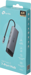 Хаб (разветвитель) TP-LINK UH7020C, серый