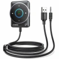 Автомобильный Bluetooth приемник UGREEN CM723 35002 Car Bluetooth 5.3 Receiver Audio Adapter. Цвет: черный