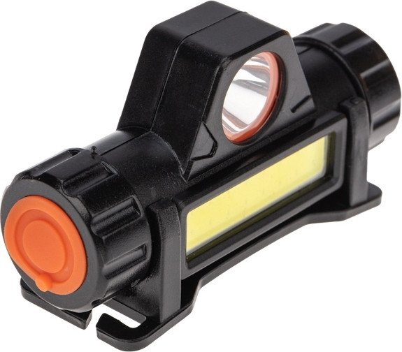Rexant 75-7839 Фонарь налобный NEW AGE, трехрежимный, поворотный, сверхлегкий, с магнитом
