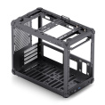 Корпус без блока питания Case JONSBO C6 MAX Handle, Mini-Tower, TG, no fan, 1xUSB-A 3.0 + 1xUSB-C 3.1, mATX, mITX Black