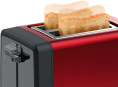 Тостер Bosch TAT4P424 970Вт красный/черный
