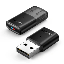 Аудиоадаптер UGREEN CM408 10928 USB2.0 Bluetooth Transmitter 5.0 для PS4 Pro, Nintendo Switch. Цвет: черный