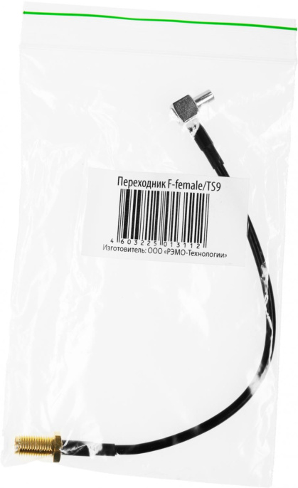 Кабель РЭМО 0.14м, 24AWG,  медь,  одножильный,  1 шт,  черный