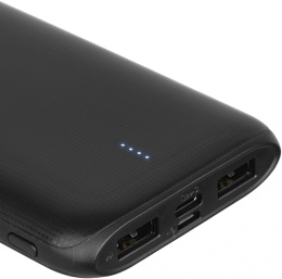 Внешний аккумулятор Power Bank TFN Porta PB-247, 10000мAч, черный [tfn-pb-247-bk]