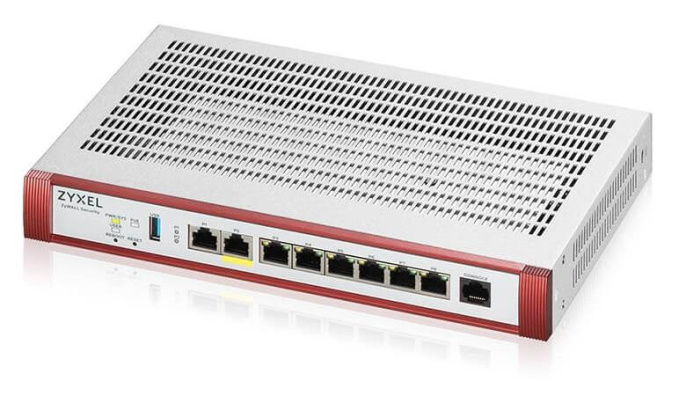 Межсетевой экран Zyxel USG FLEX 200HP, Rack, 1xRJ-45: 1/2.5G LAN/WAN , 1xRJ-45: 1/2.5G PoE+ LAN/WAN , 6xRJ-45: 1G LAN/WAN , 1xUSB3.0, AP Controller 8/40 , Device HA, в комплекте с Entry Defense Pa