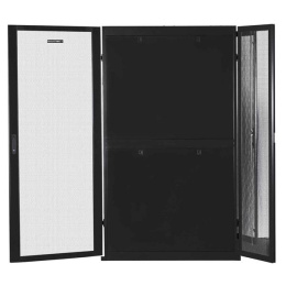 Серверный шкаф SMARTWATT Серверный шкаф Rack S-Series 42U 800x1200мм, двери с перфорацией, боковые панели 4шт и ролики в комплекте, черный 4512020620016 (IRS42812)