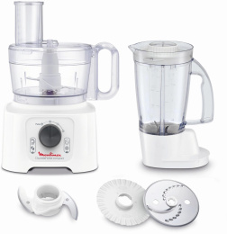 Кухонный комбайн MOULINEX Easy Force FP542111, белый