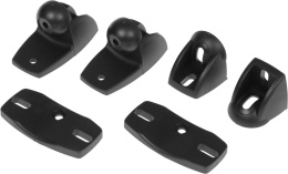 Кронштейн Holder LSS-6001,   для акустических систем,  настенный,  макс. 5кг,  черный