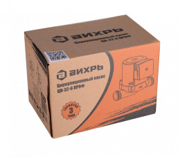 Насос циркуляционный Вихрь ЦН-32-6 90Вт 3000л/час 68/7/4